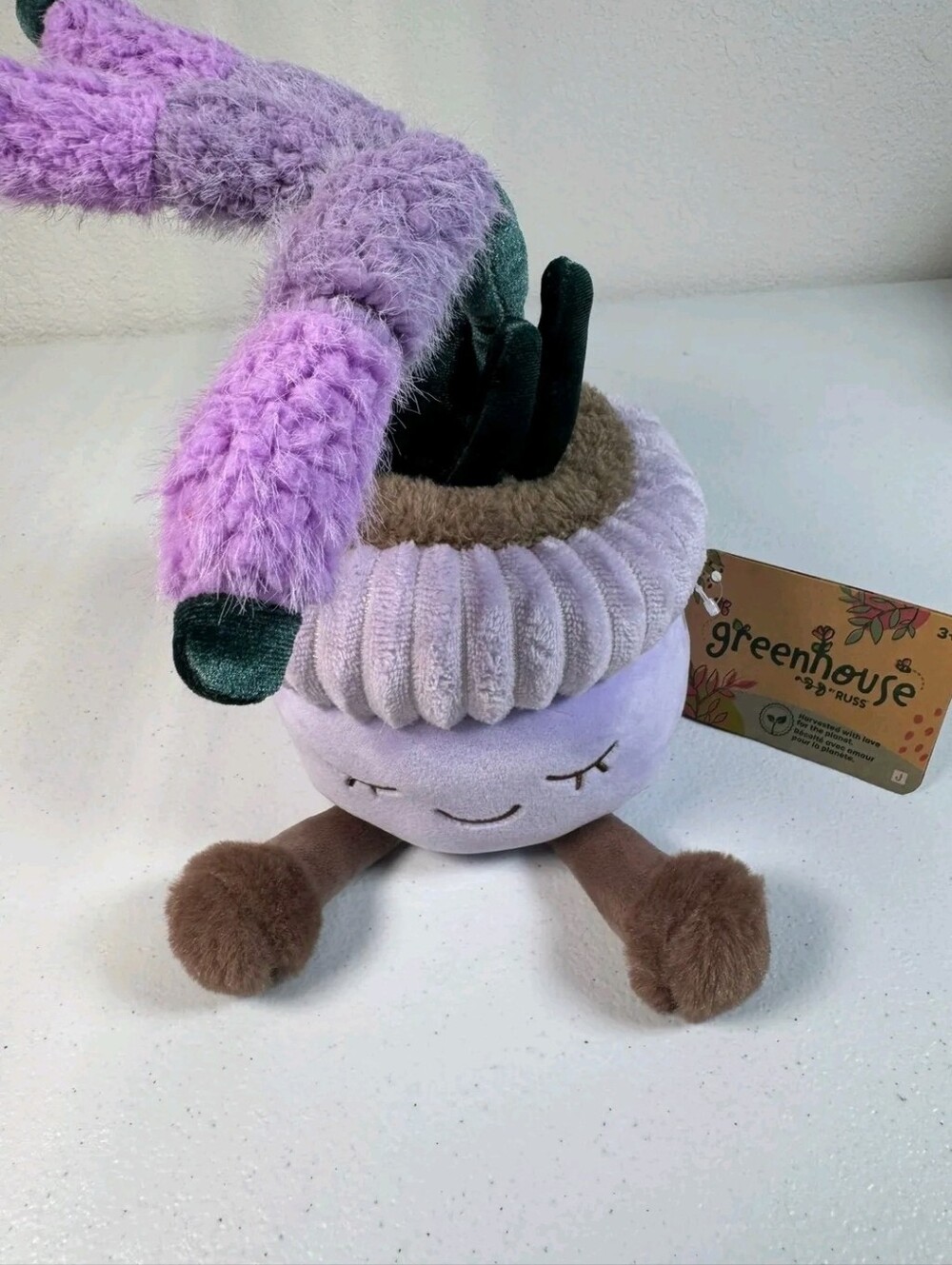 NWT Greenhouse by Russ "Jana" Lilac Flower Plant Plush